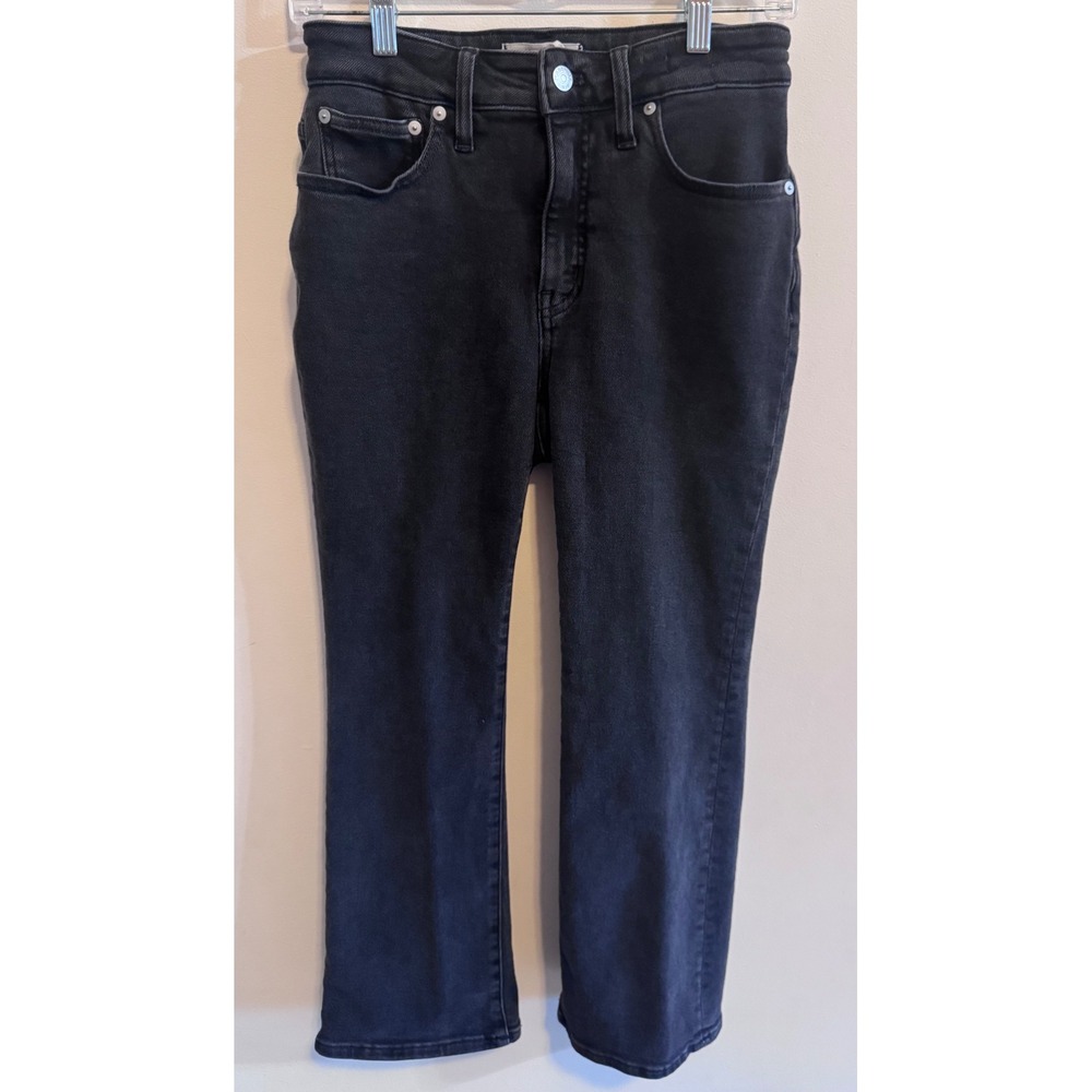 Madewell Curvy Fit Faded Dark Wash Jeans Elevated Classic Denim  Quiet Luxury 27